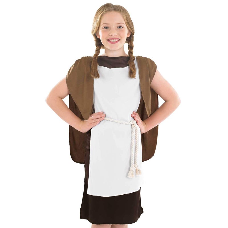 fun shack Viking Costume Kids, Girls Viking Costume, Viking Girl Costume, Warrior Costume Girls, Viking Costume for Girls, Large - Image 2